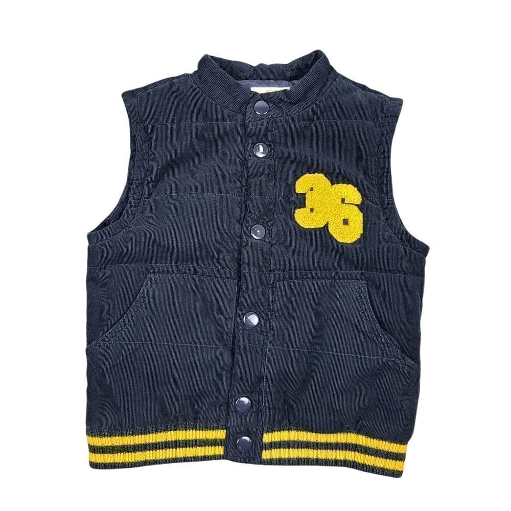Joe Fresh Boys Navy Blue Corduroy Vest Size 3T